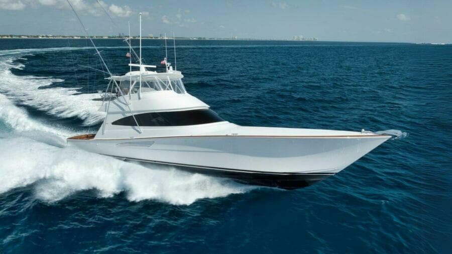 2024 Viking 68 Convertible- GYS TRADE- STBD Profile
