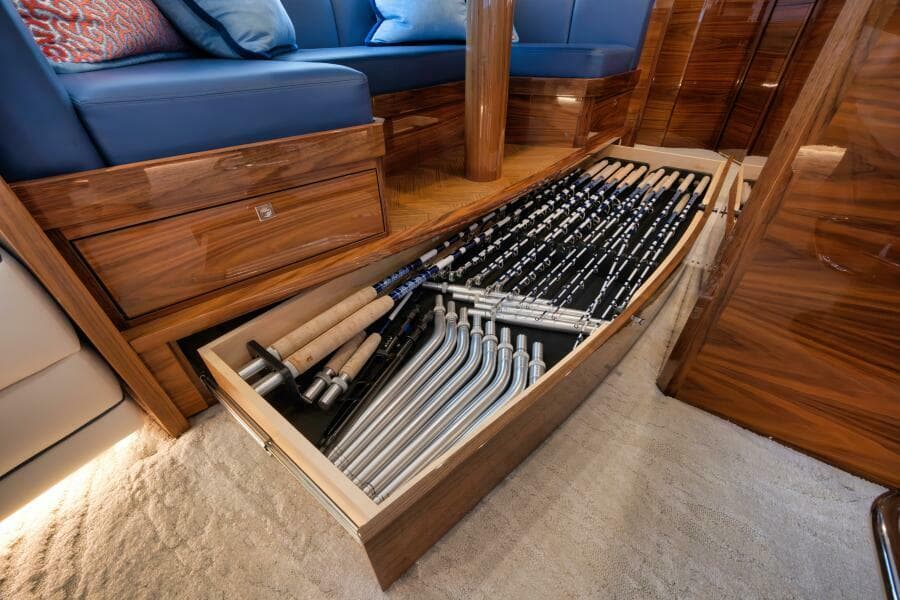 2024 Viking 68 Convertible- GYS TRADE-- Rod Storage