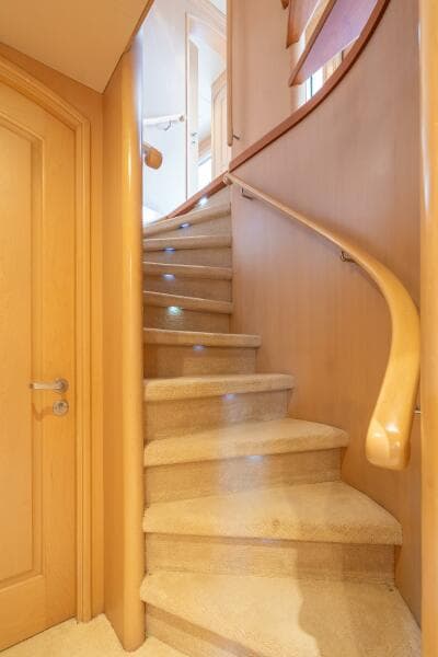 Stairway to Lower Deck