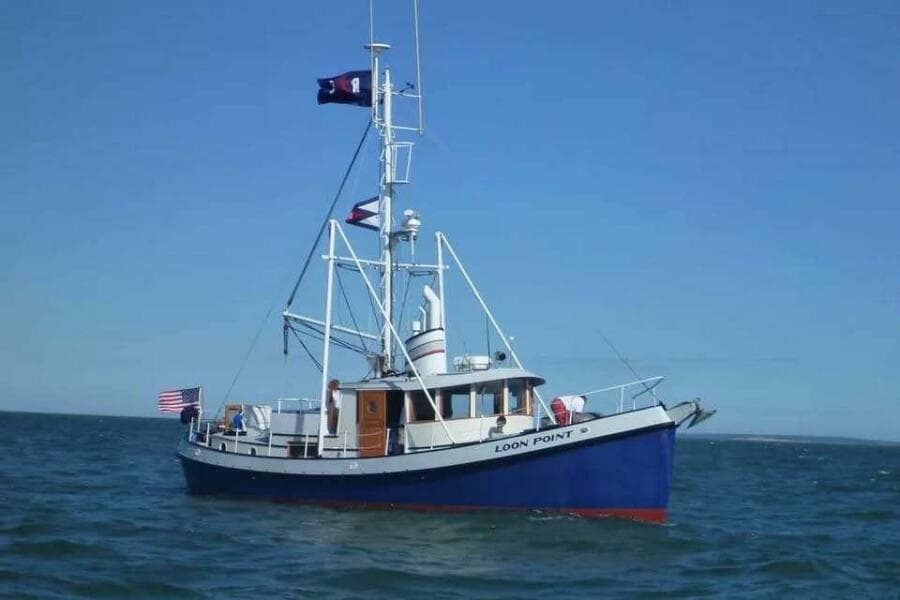 1986 Custom Hansen 48 Pilothouse Trawler