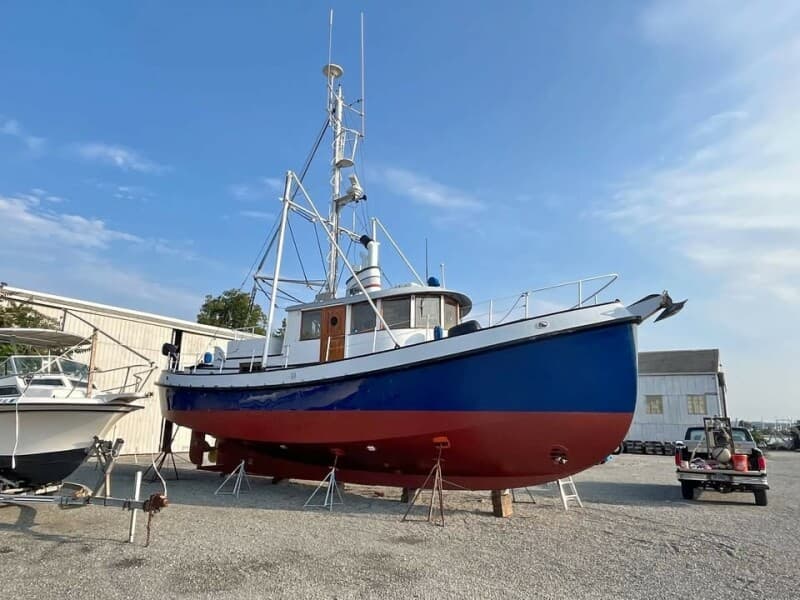 1986 Custom Hansen 48 Pilothouse Trawler