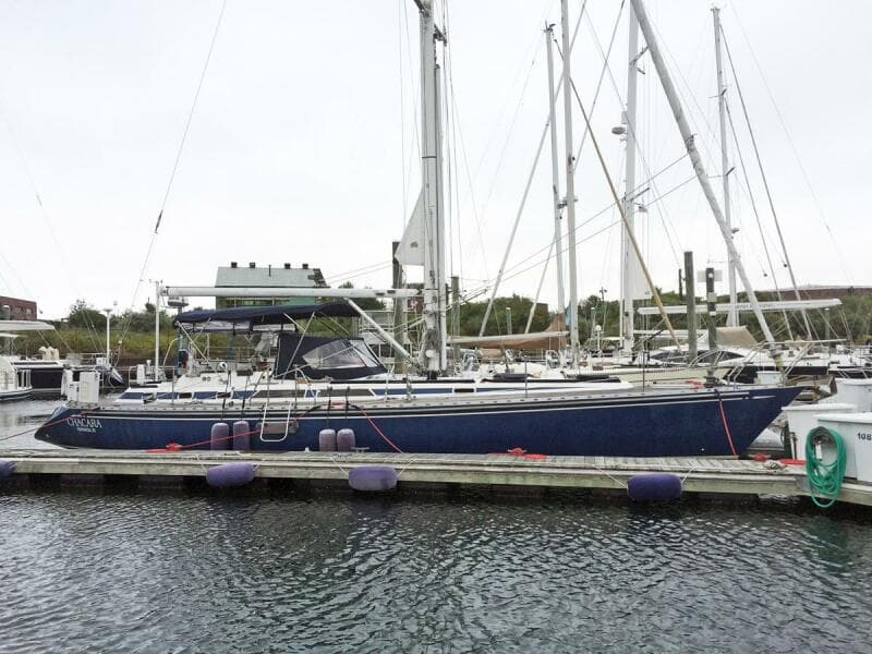 Stbd Profile on Dock