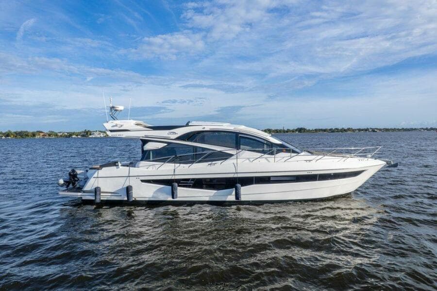 Galeon 58 560 Sky Nuckingfuts- Starboard Profile