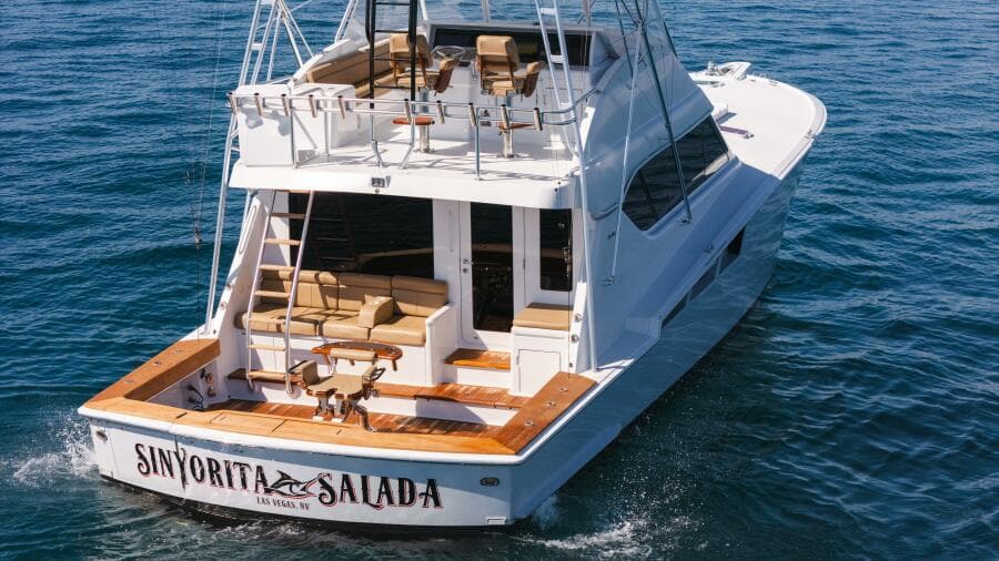 2001 Hatteras 60 Convertible - Sinyorita Salada