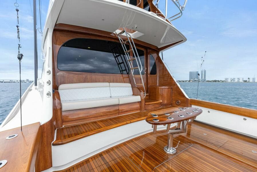 2022 Viking 68 Enclosed Bridge- PIPE DREAM- Cockpit