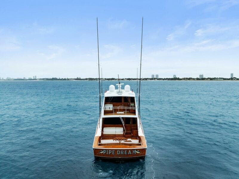 2022 Viking 68 Enclosed Bridge- PIPE DREAM- Transom