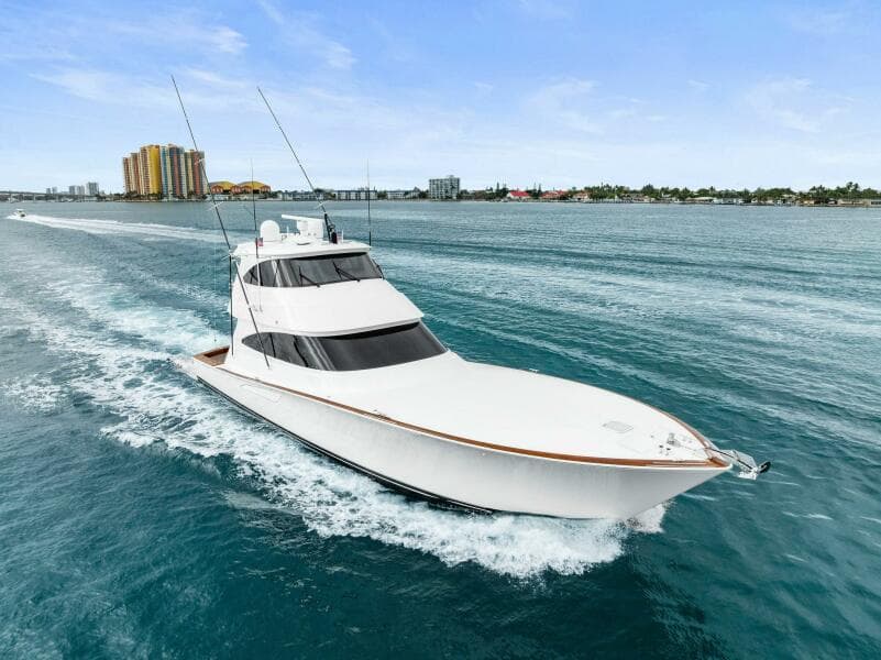 2022 Viking 68 Enclosed Bridge- PIPE DREAM- Profile