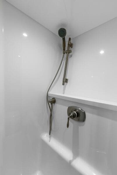 2022 Viking 68 Enclosed Bridge- PIPE DREAM- Forward Stateroom Head