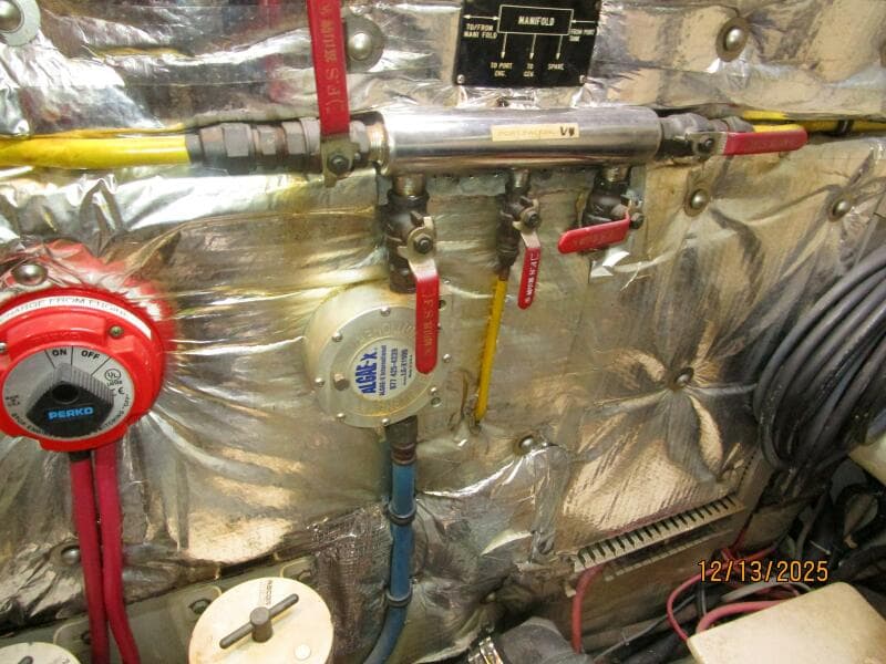 60' Jefferson port fuel manifold