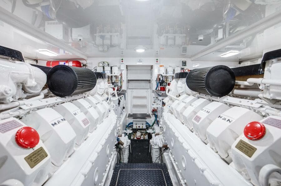 Viking 52 ONE MORE - Engine Room