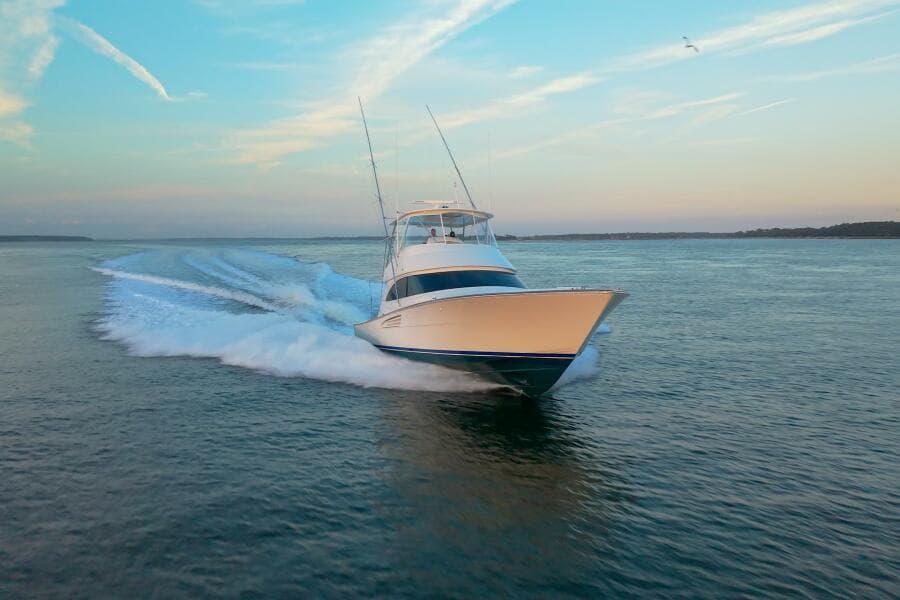 Viking 54 - Salty Dog -Bow Running Profile