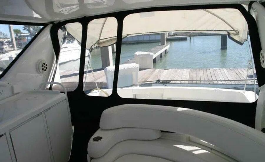 1996 Hatteras 39 Sport Express