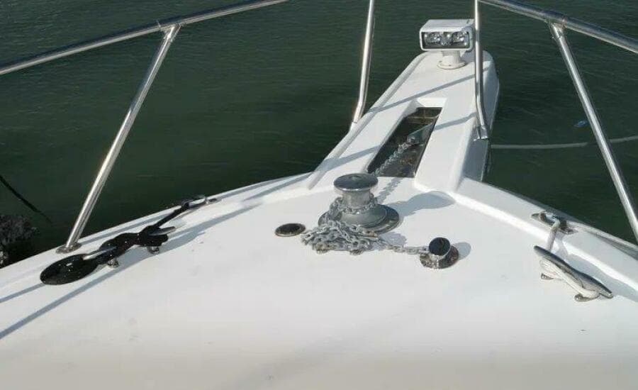 1996 Hatteras 39 Sport Express