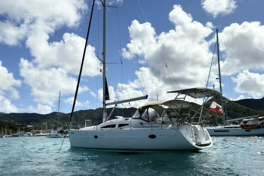 Elan 384 Sint Maarten St Martin Caribbean