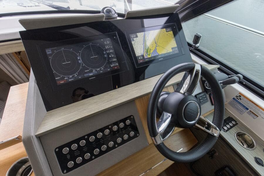 2019 Tiara Yachts C49 Coupe Helm Controls And Electronics