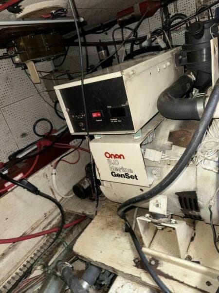 44' Marine Trader Generator Controls