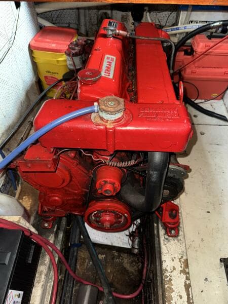 44' Marine Trader Starboard Engine