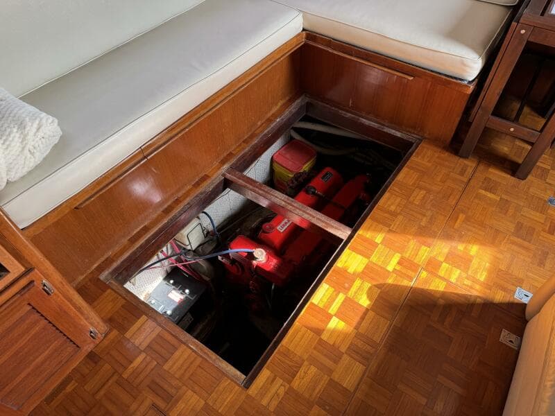 44' Marine Trader Starboard Engine