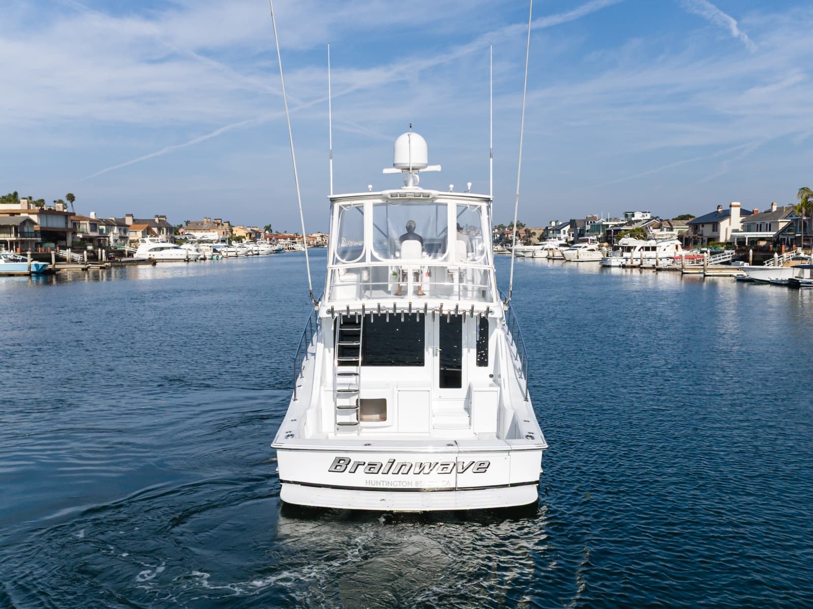 2003 Hatteras 54 Convertible - BRAINWAVE