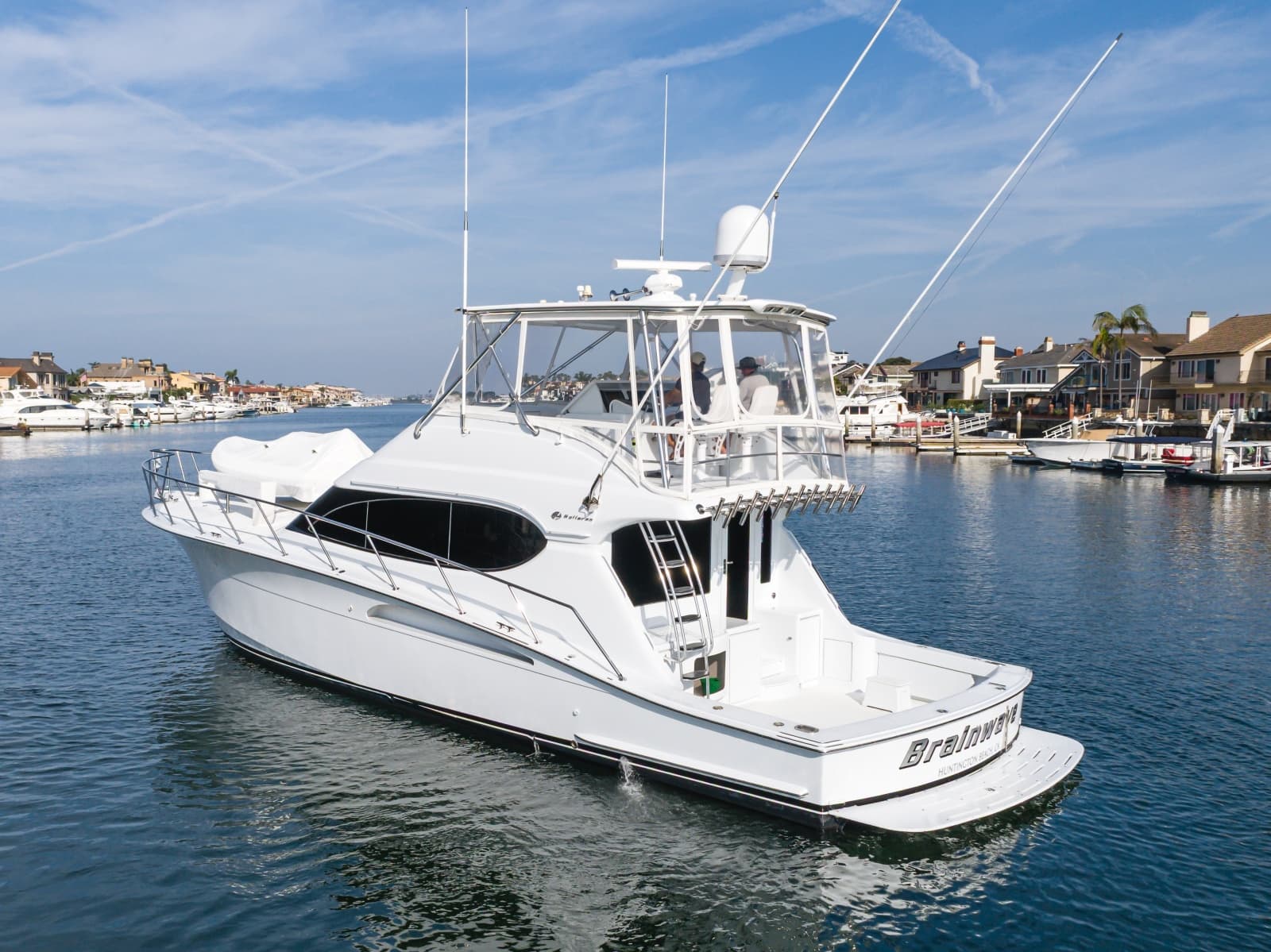 2003 Hatteras 54 Convertible - BRAINWAVE