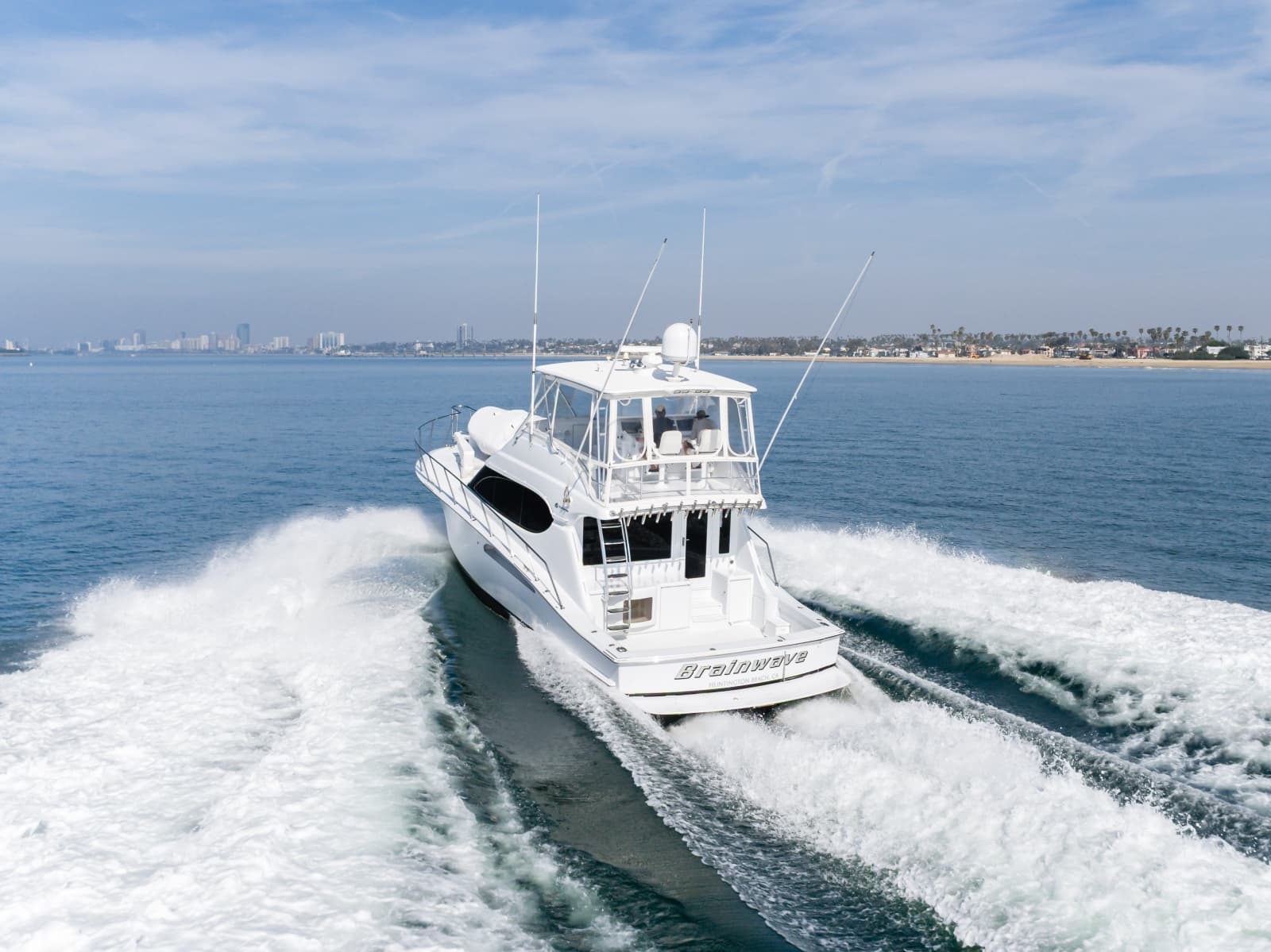 2003 Hatteras 54 Convertible - BRAINWAVE