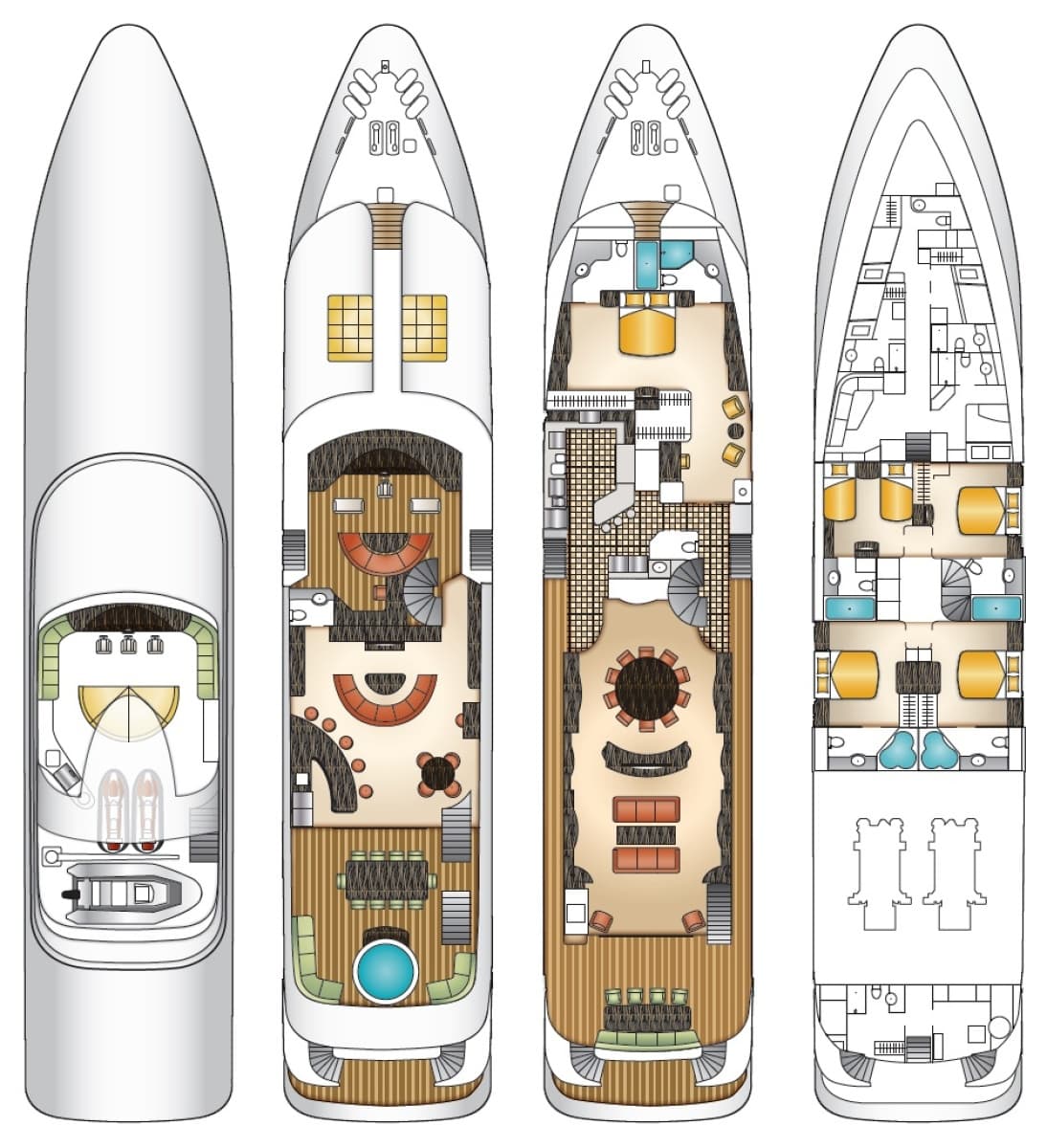 2003 Cheoy Lee Tri-Deck