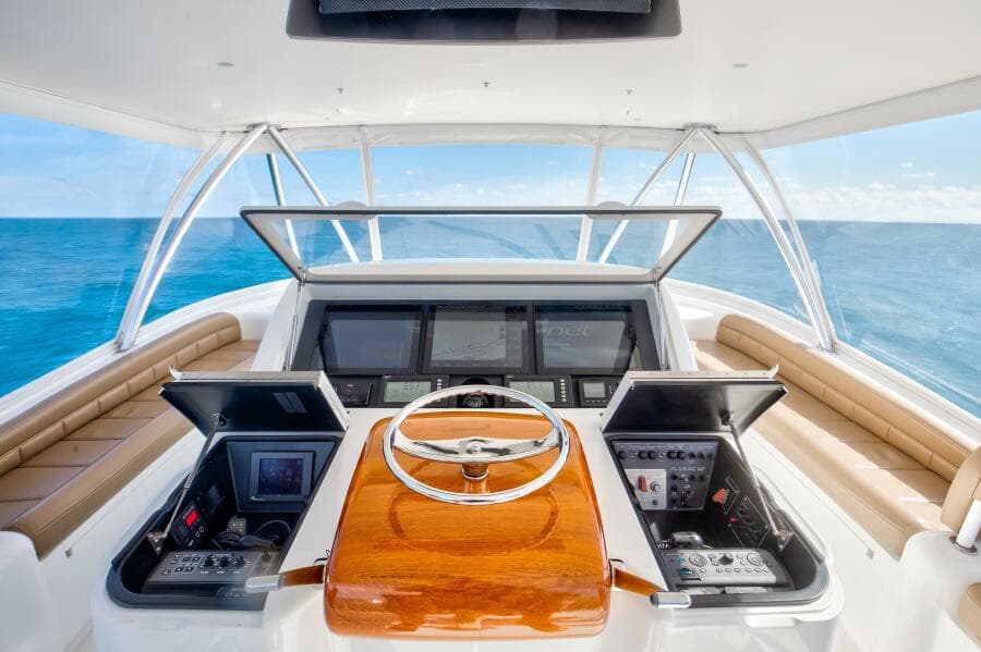 Viking 70 Convertible - Flybridge Electronics