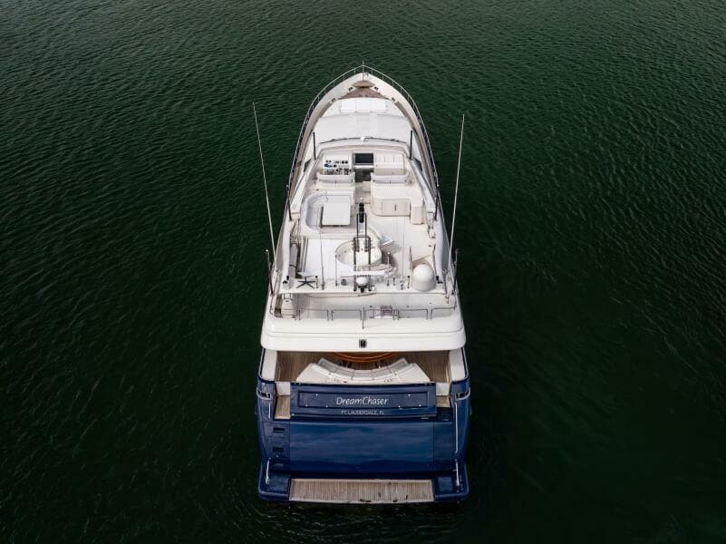 2001 Ferretti 94 Raised Pilothouse - Dreamchaser - Profile