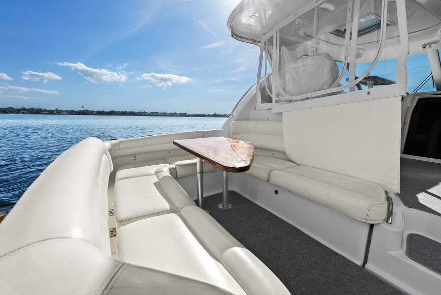 2007 Tiara Yachts 4300 Sovran - Aft Deck Seating  