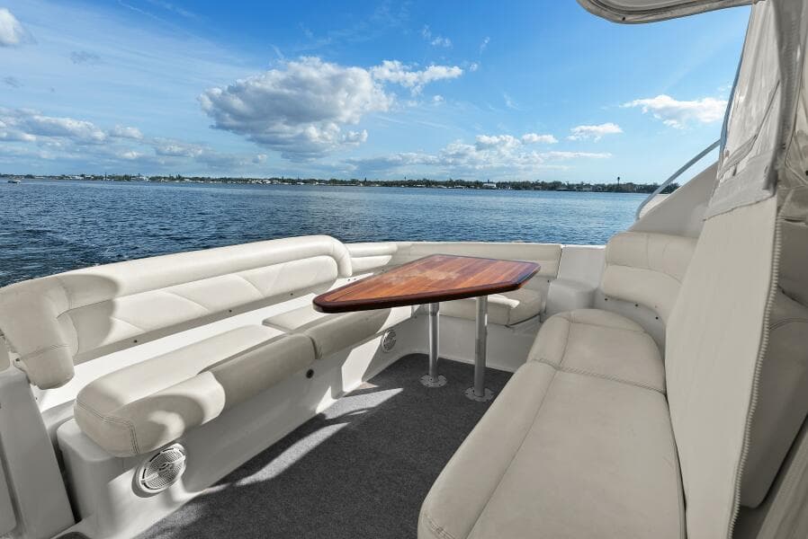 2007 Tiara Yachts 4300 Sovran - Aft Deck Seating 