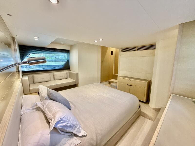 Princess 58 - IL CAPO - Master Stateroom