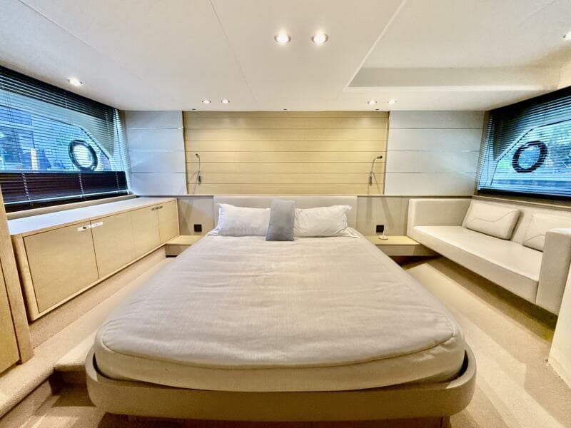 Princess 58 - IL CAPO - Master Stateroom