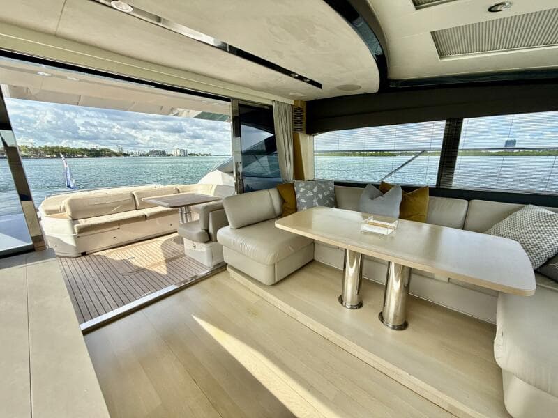 Princess 58 - IL CAPO - Dinette