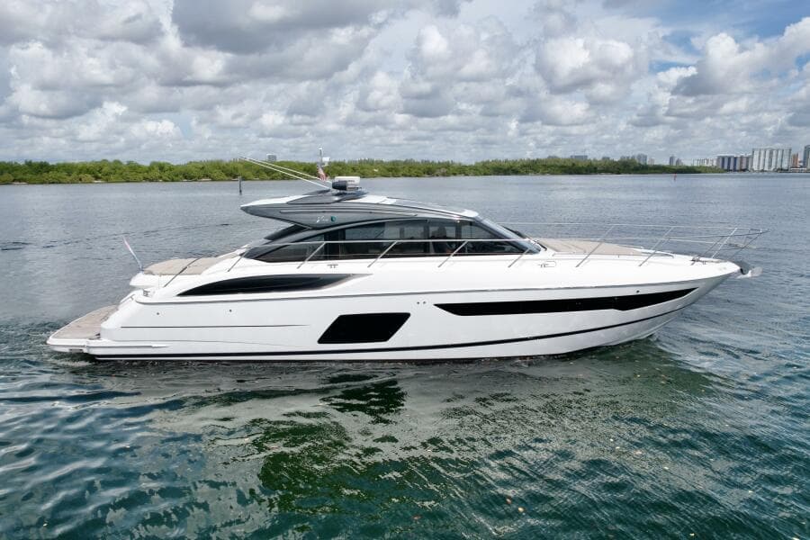 Princess 58 - IL CAPO -Exterior Profile 
