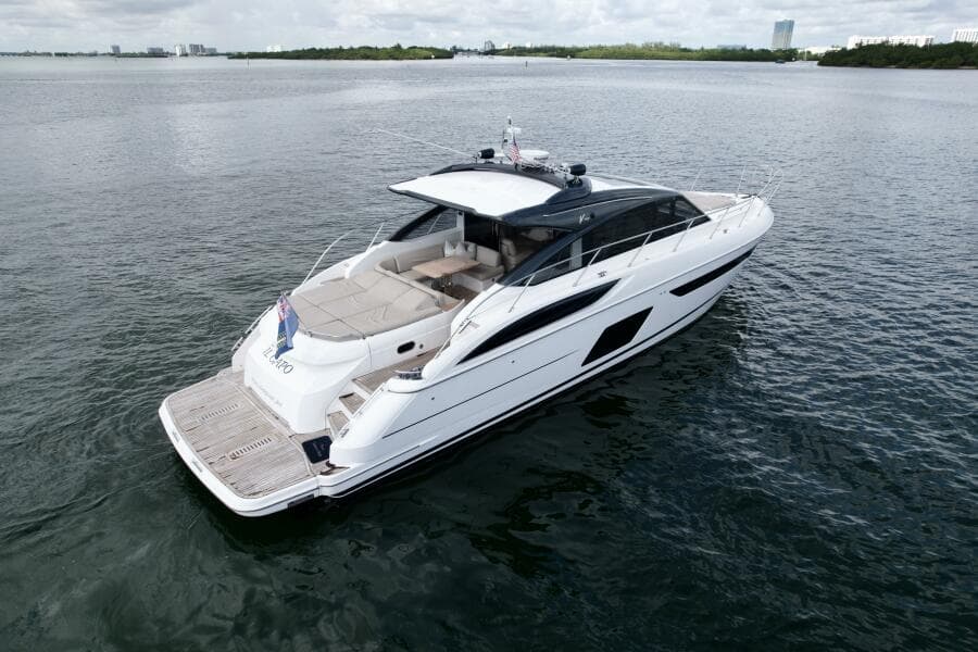 Princess 58 - IL CAPO -Exterior Profile 