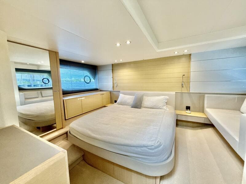 Princess 58 - IL CAPO - Master Stateroom