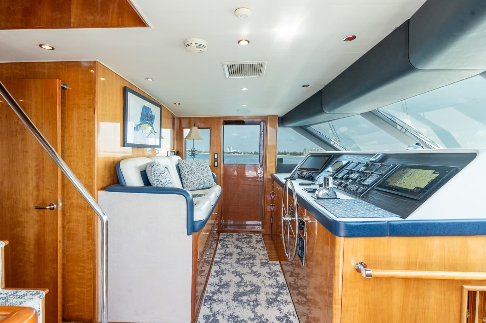 2000 Hatteras 75 Sport Deck - Photo 36