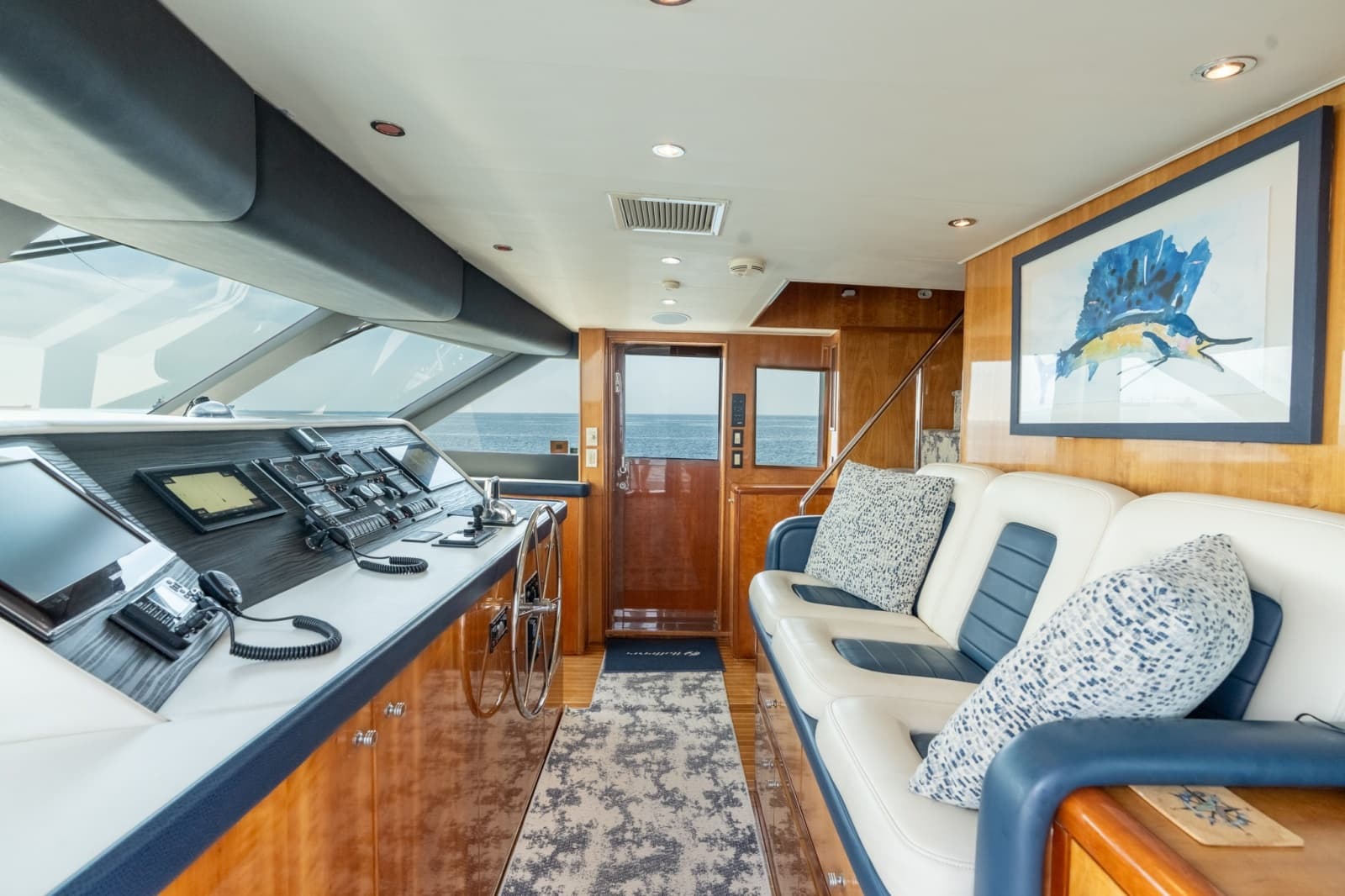 2000 Hatteras 75 Sport Deck - Photo 38
