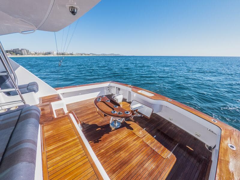 2003 Viking 65 Enclosed Bridge