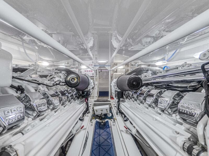 2003 Viking 65 Enclosed Bridge