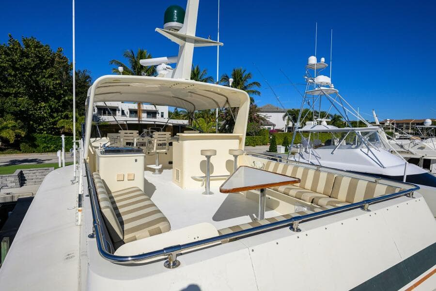 Hatteras 63 - Phantom - Flybridge