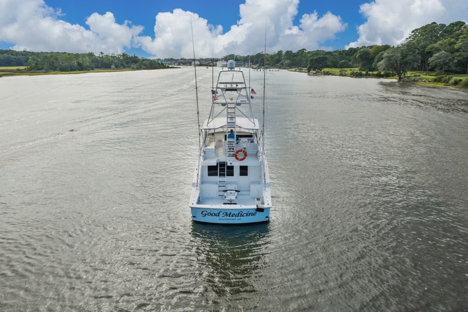 2000 Hatteras 55 Convertible - Photo 3