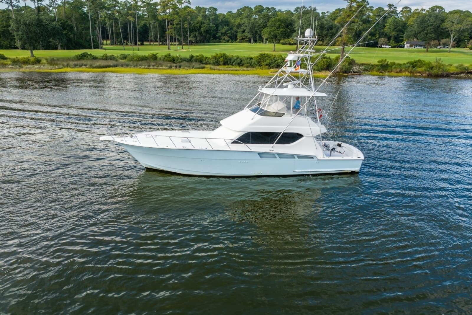 2000 Hatteras 55 Convertible - Photo 2