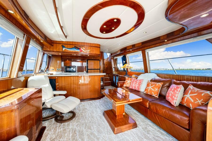 2007 Hampton 558 Pilothouse