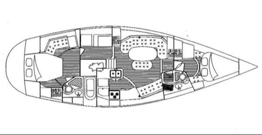 1991 Hunter Passage 42 - Photo 2