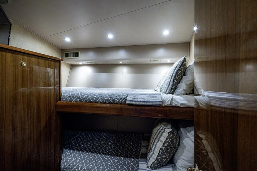 Viking 64 - Big Blue - Starboard Forward Guest Stateroom