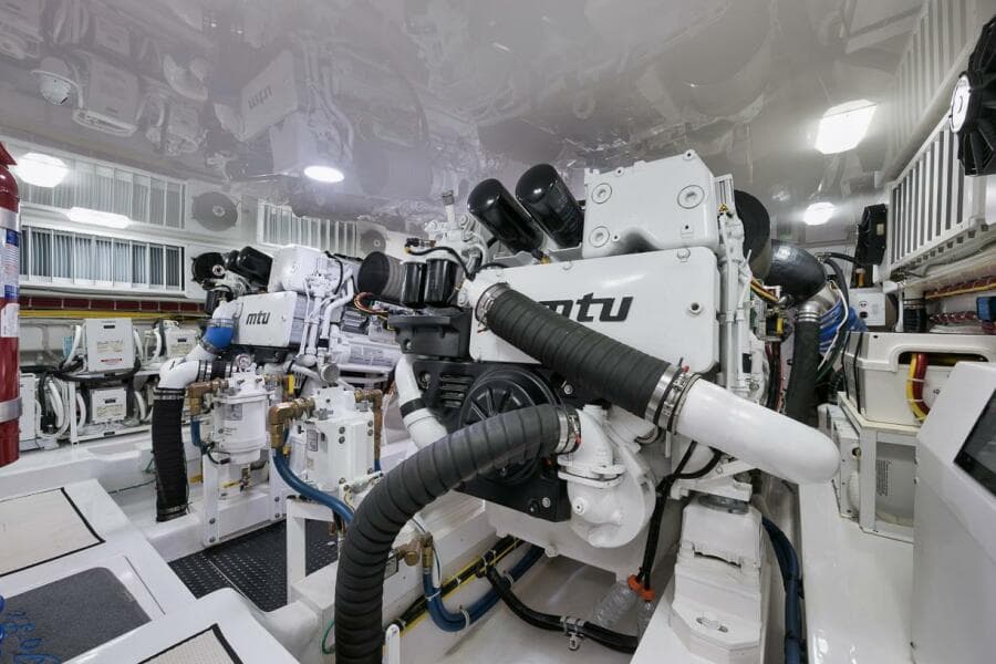 Viking 68 JO-LI - Engine Room