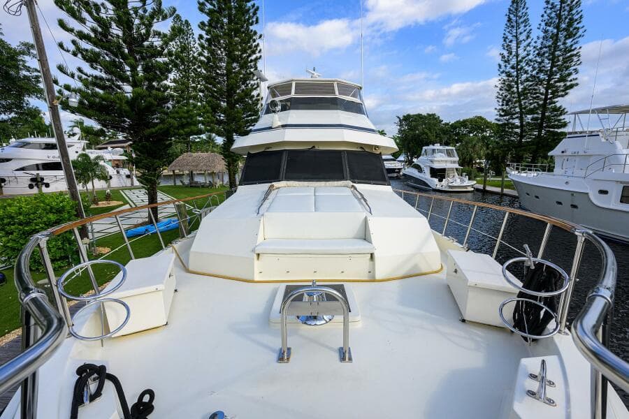 1991 Hatteras 78 Cockpit Motor Yacht