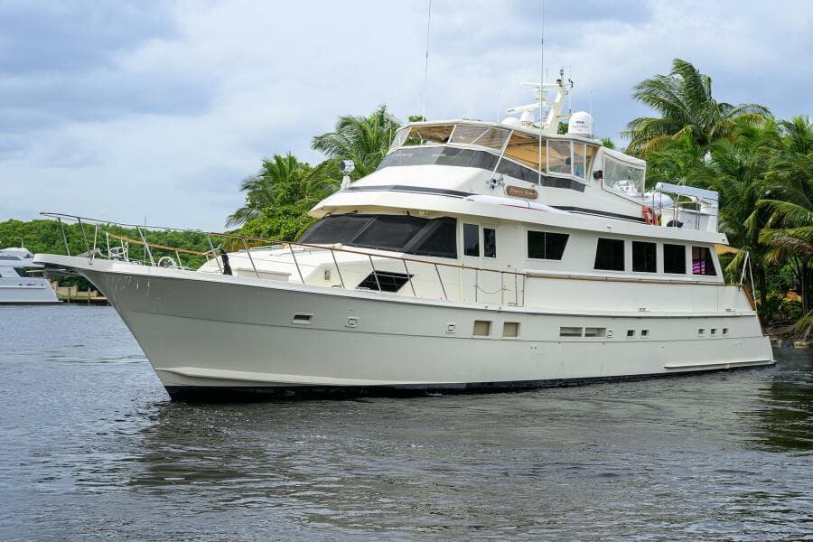1991 Hatteras 78 Cockpit Motor Yacht