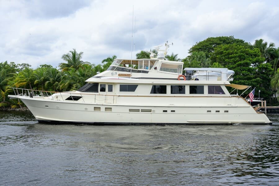 1991 Hatteras 78 Cockpit Motor Yacht